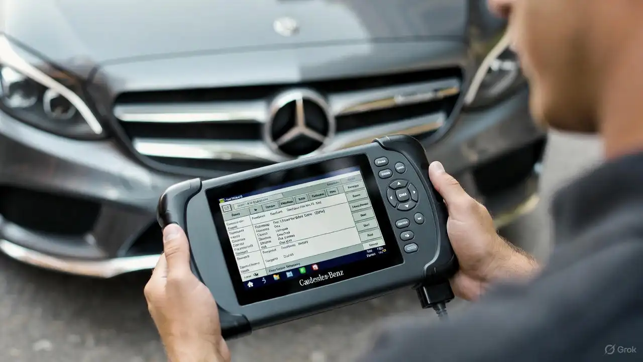 Диагностика Mercedes-Benz экспертного уровня